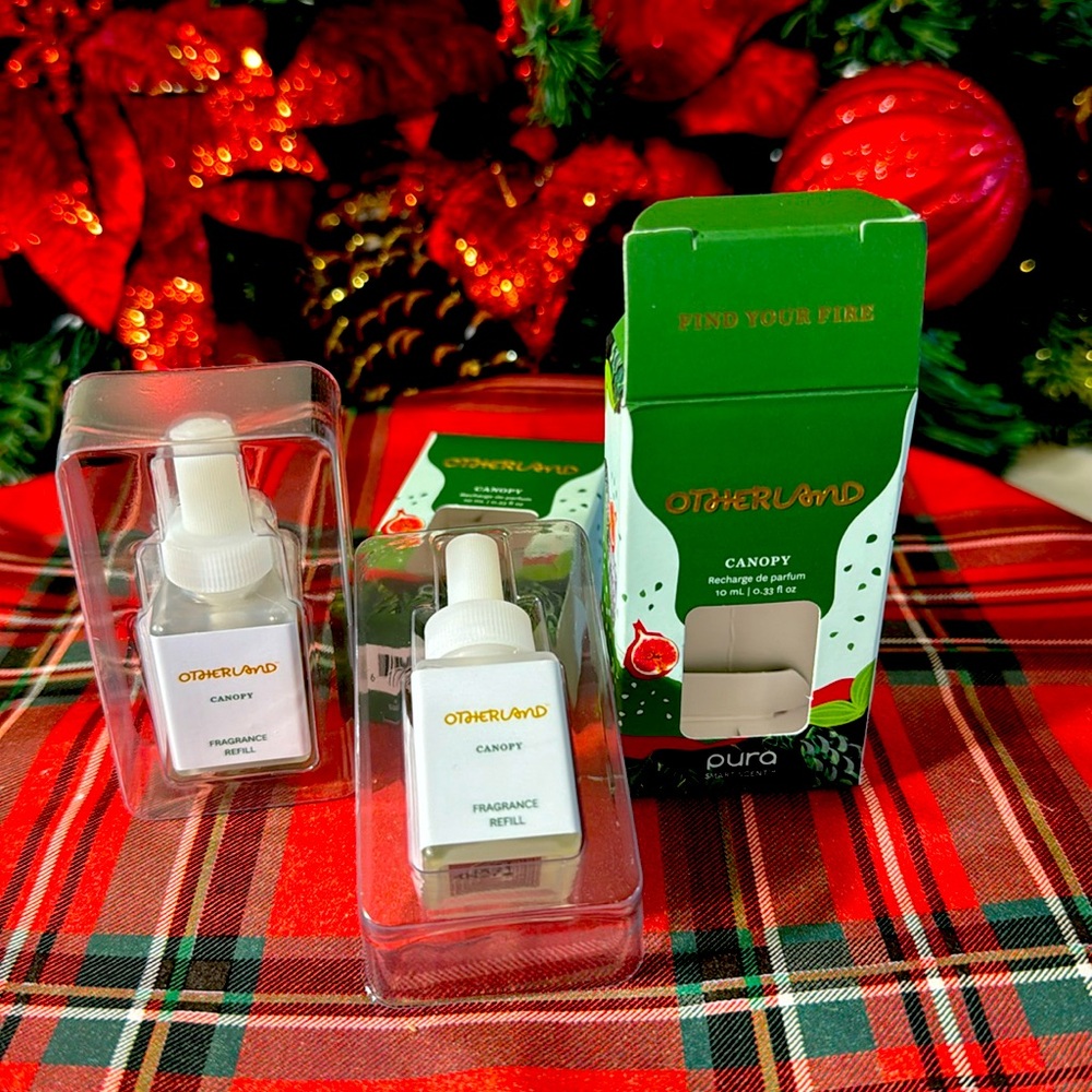 Otherland Canopy 2 Pack of Pura Diffuser Refills | California Fig, Ivy Greens,